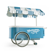Roll-in refrigerator