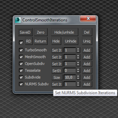 ControlSmoothIterations script