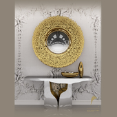 Boca do Lobo ROBIN MIRROR &amp; LAPIAZ CONSOLE