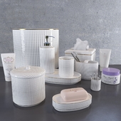 Set Crillon accessories for bath