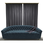 Tufted Classic Style Sofa