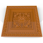 Decorative panel - stucco