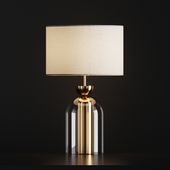 Bell jar table lamp