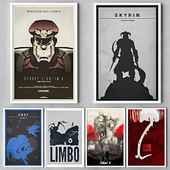 Posters on the theme of computer games №2