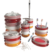 A set of bathroom accessories Mili D-19020 (vray GGX)