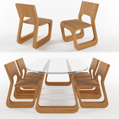 Steek Table and Chair By Artisan