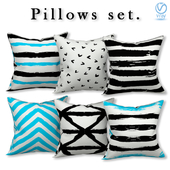 Set of decorative sofa cushions (Set 055).