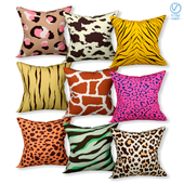 A set of decorative cushions (Set 054).