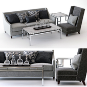 Bernhardt Palisades Sofa and Driscoll Chair