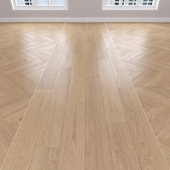 Parquet Oak white, 3 types. Christmas tree, linear, chevron.