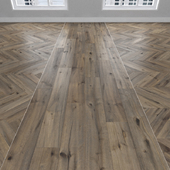 Parquet Oak, 3 types: herringbone, linear, chevron.