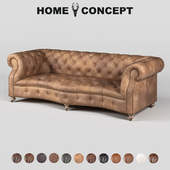 OM Triple sofa Serpentine Bensington, Serpentine Siren 3 Seater