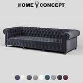 OM Four-seater sofa Bensington, cloth; Bensington 4 Seater, cloth