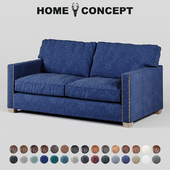 OM Double sofa Viscount William, Viscount William 2 Seater