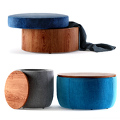 West Elm Storage Ottomans