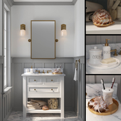 POTTERY BARN - CLASSIC SINGLE SINK VANITY