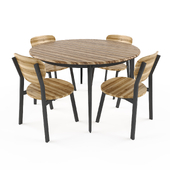 Set of garden furniture Inout 123 + Railway Outdoor