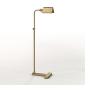 Brass floor lamp