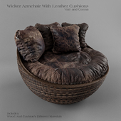 Wicker Arm Chair