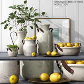 Pottery Barn MARLOWE CERAMIC VASE COLLECTION