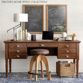 Pottery barn PRINTER'S HOME OFFICE COLLECTIONS