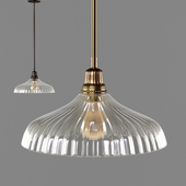 PB Classic Fluted Glass Pendant