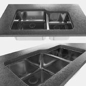 sink - undermount GAX 120 - by Franke