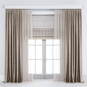 Curtain brown
