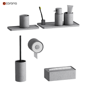 Bentu decor bath set