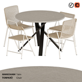 IKEA TORPARÖ chairs and MARIEDAMM table