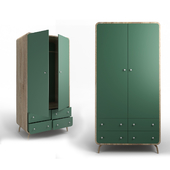 Ellipse cabinet with drawers
