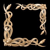 Carved Art Nouveau