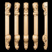 Classic carved leg