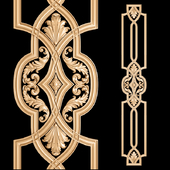 Classic style carved decor