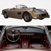 Ferrari 250 GT SWB California Spyder (V_ray)