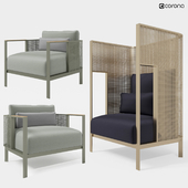 GANDIABLASCO SOLANAS I set armchair