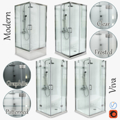 Besco Square Shower Set