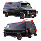 GMC Vandura 1983 A-team van