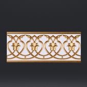 Khorezm ornament national frieze carved ganch