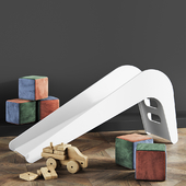 Jelanie Kids Slide White Elephant by Jupiduu