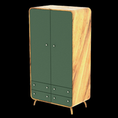 wardrobe Ellipse with drawers