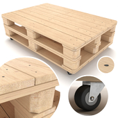 Pallet coffee table