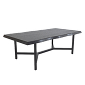 Verge Black Live Edge Coffee Table