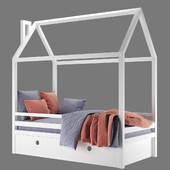 Children's bed Dream-Box White Divan.ru