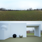 Hdri. December. Old mill