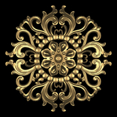 Decorative Wall Rosettes 07