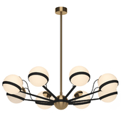 Chandelier "Ace Lysekrone - Børstet messingfinish"