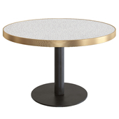 Marble Outdoor Bistro Table