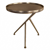 Schmidt Accent Table in Antique Rust