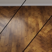 HARO PARQUET 4000 Plank 1-Strip 4V Mocha Oak rustic brushed naturaLin plus Top Connect